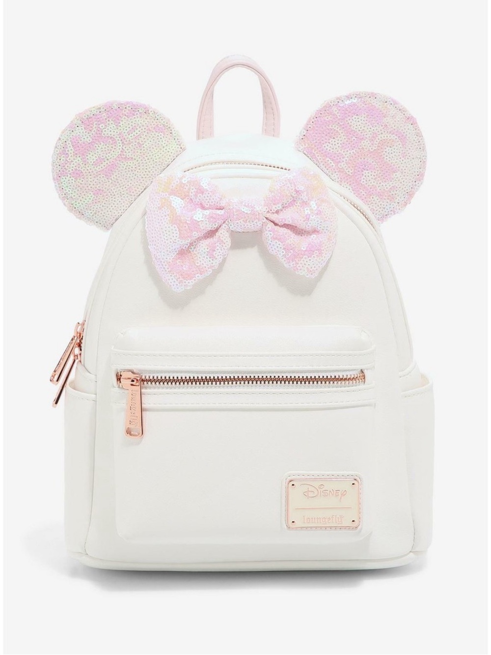 NWT White Earidescent Loungefly Backpack